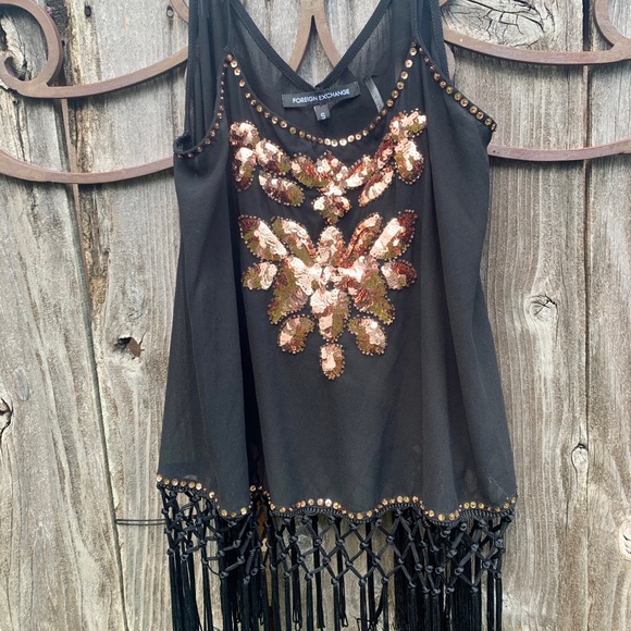Black and gold blouse - Picture 1 of 4